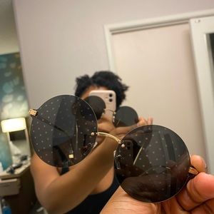 Brand New Dolce & Gabbana
62MM Round Sunglasses